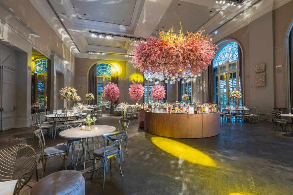 Unique industrial warehouse venue for tech launches in Berlin.